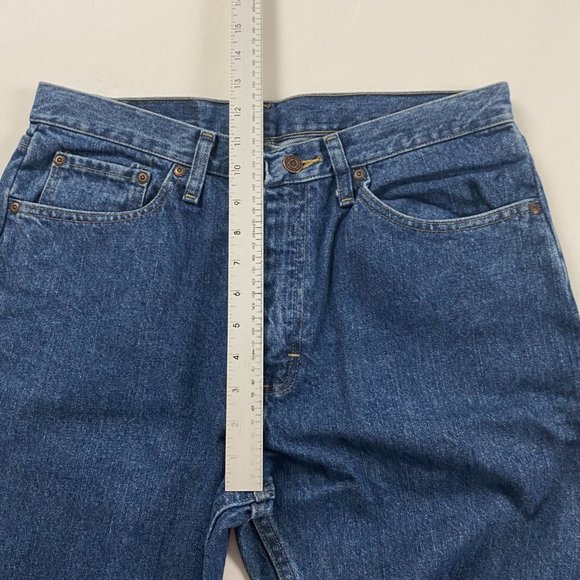 NWT Wrangler Five Star Regular Fit Jeans Mens 33 x 30 Cotton Blue - Picture 12 of 14